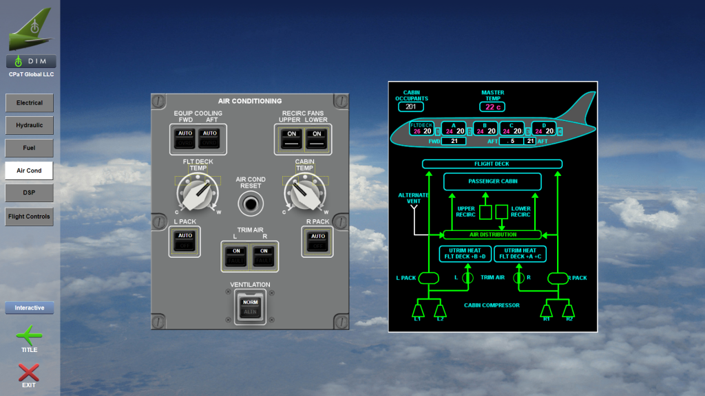 Boeing B787 Interactive diagram course example