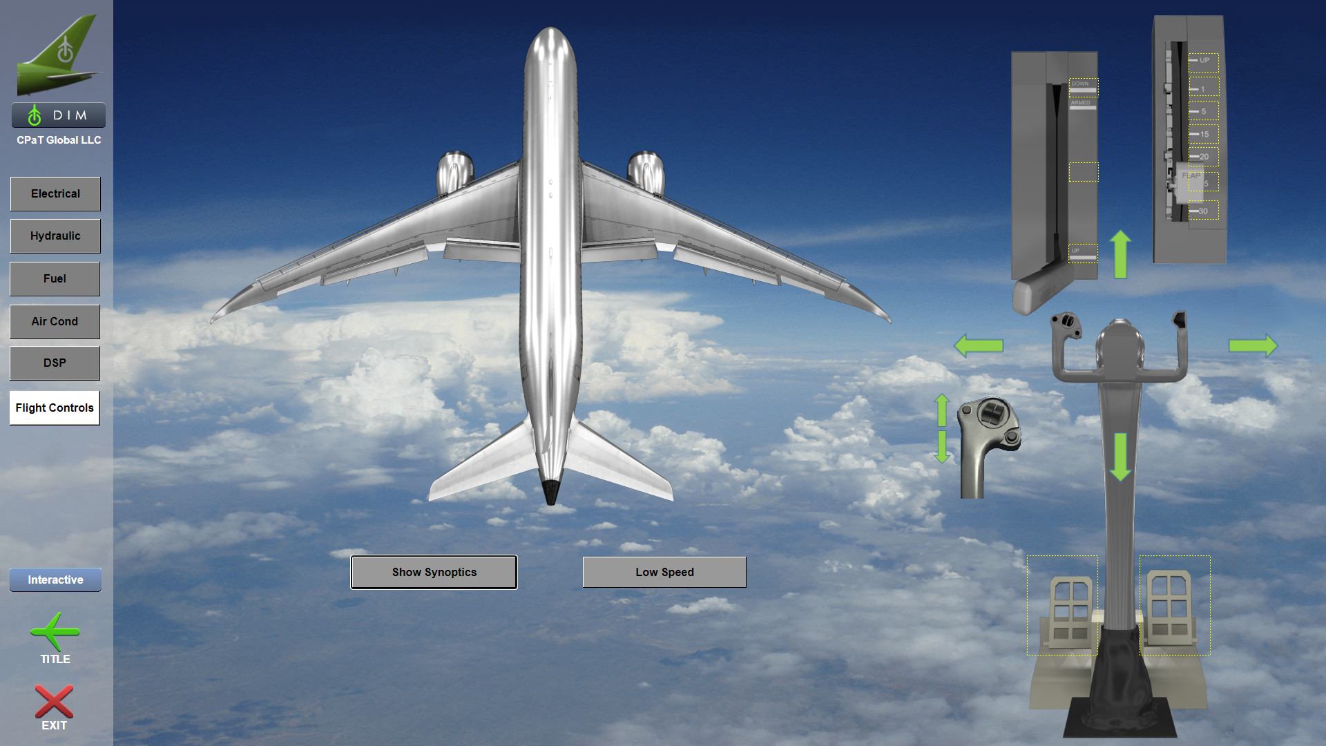 Boeing B787 Interactive diagram course example