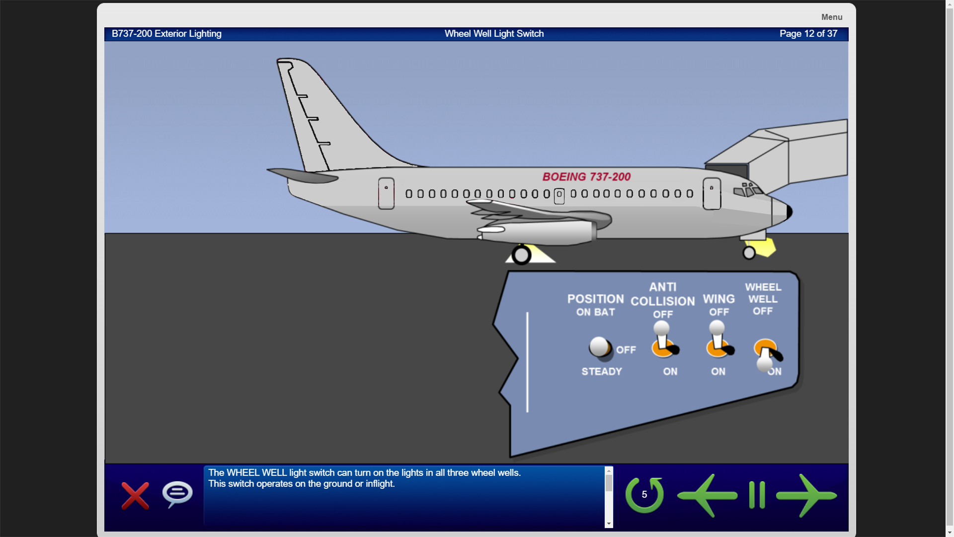 B737-200_Initial&Recurrent Training course example