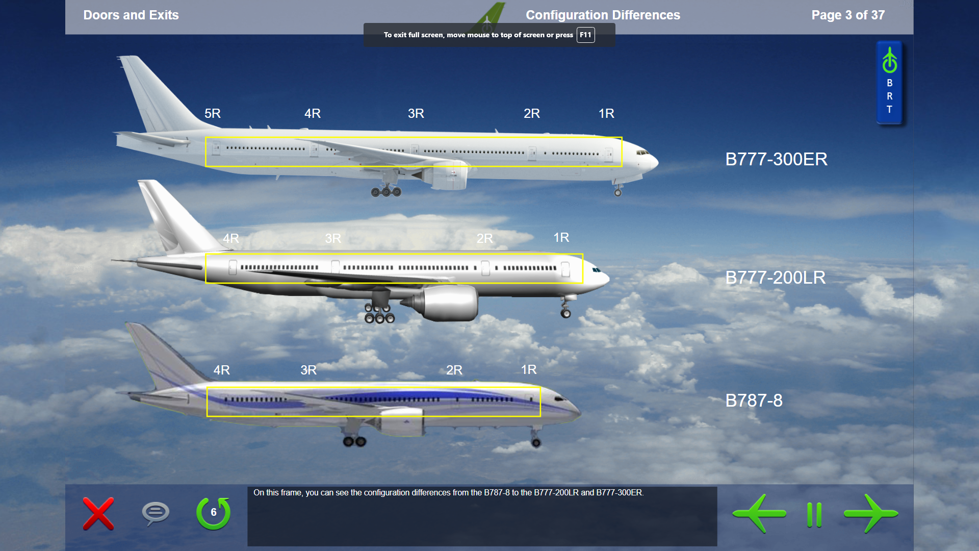 787 to 777 configuration differences (2)