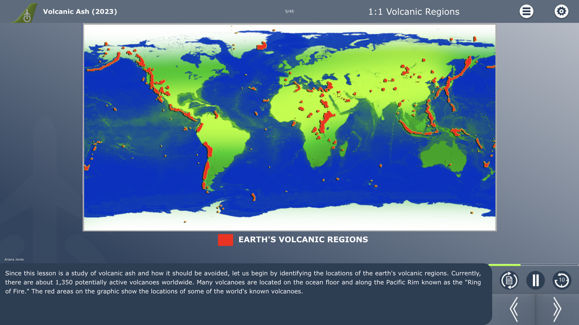 Volcanic Regions